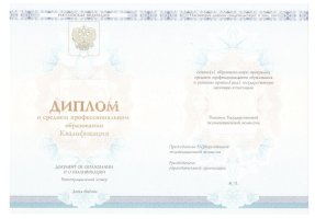 Диплом техникума 2014-2020 в Березниках